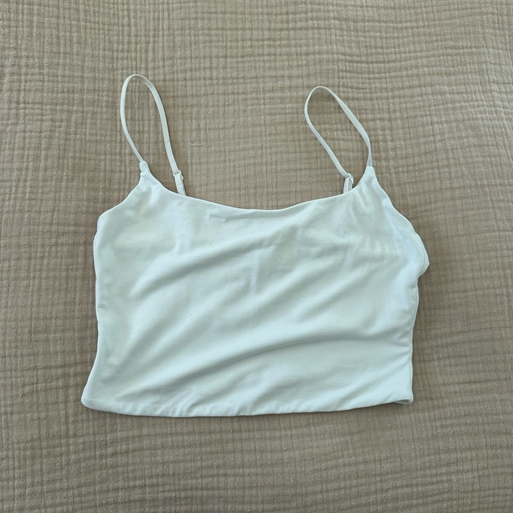Aritzia Original Contour Squareneck Cami Waist Tank
